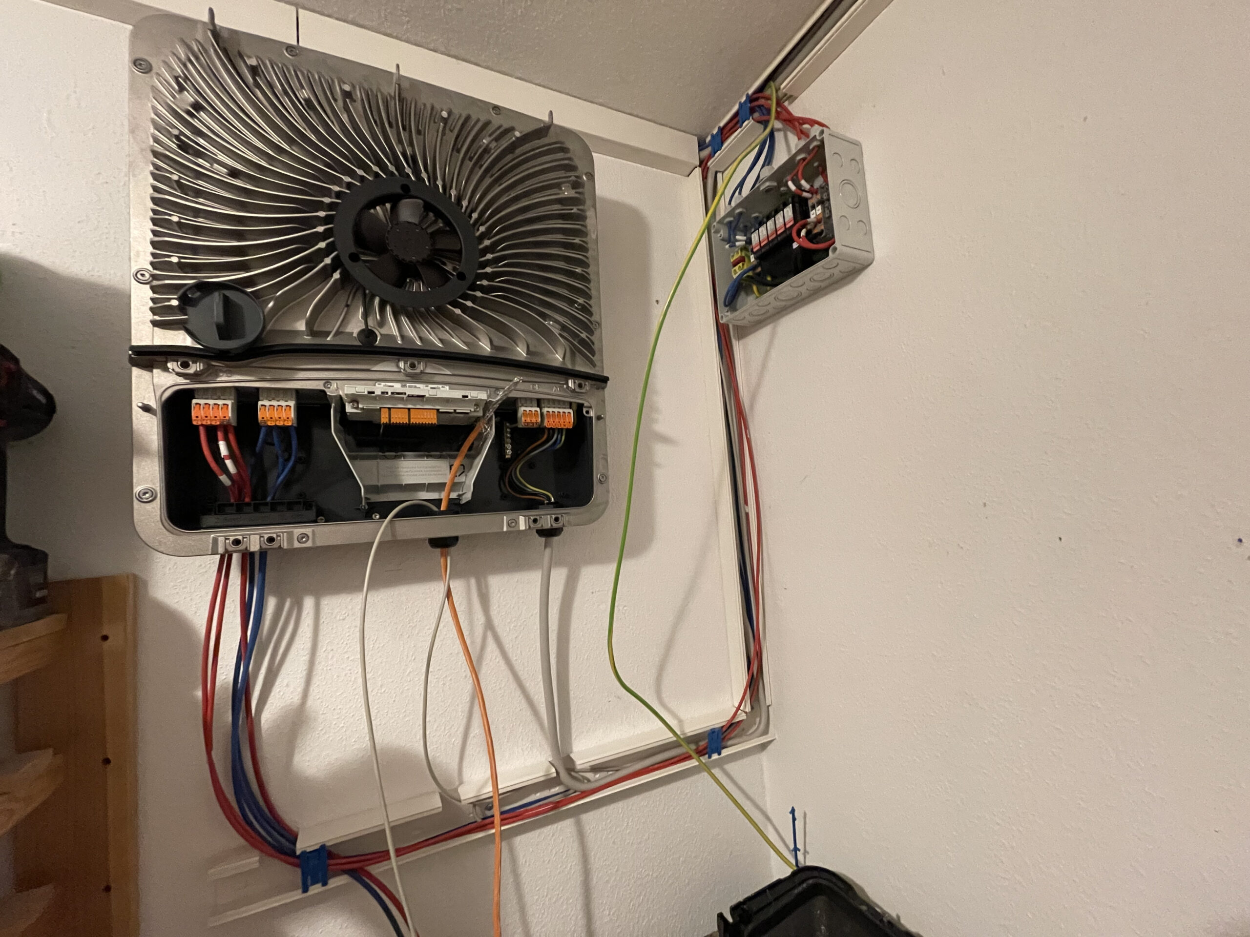PV-Installation, Tag 2